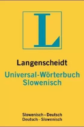Couverture du produit · Slowenisch. Universal- Wörterbuch. Langenscheidt