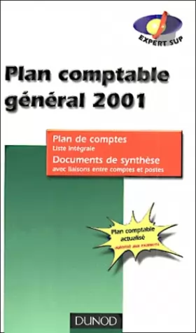 Couverture du produit · Plan comptable général : Plan comptable actualisé, édition 2001