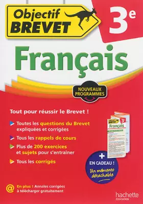 Couverture du produit · Objectif Brevet - L'épreuve de Français