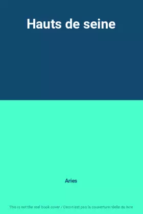 Couverture du produit · Hauts de seine