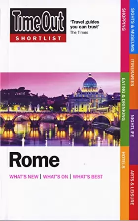 Couverture du produit · Time Out Shortlist 2012 Rome