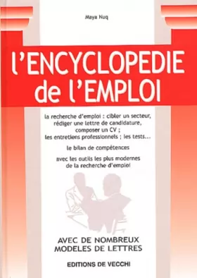 Couverture du produit · L'encyclopédie de l'emploi