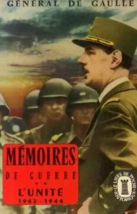 Couverture du produit · Mémoires de guerre l'unité 1942-1944