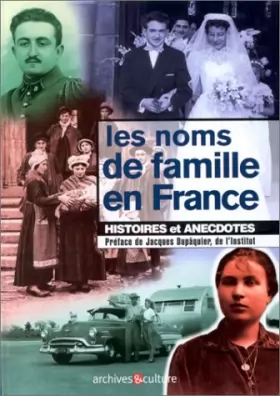 Couverture du produit · Les Noms de famille en France