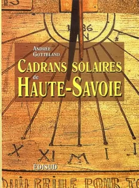 Couverture du produit · Cadrans solaires de Haute-Savoie