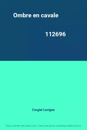 Couverture du produit · Ombre en cavale                                                                               112696