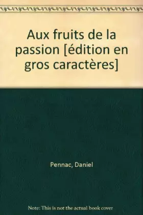 Couverture du produit · aux fruits de la passion