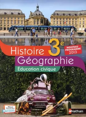 Couverture du produit · Histoire-Géographie + Éducation civique 3e