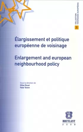 Couverture du produit · Elargissement et politique européenne de voisinage