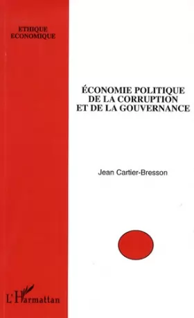 Couverture du produit · Economie politique de la corruption et de la gouvernance