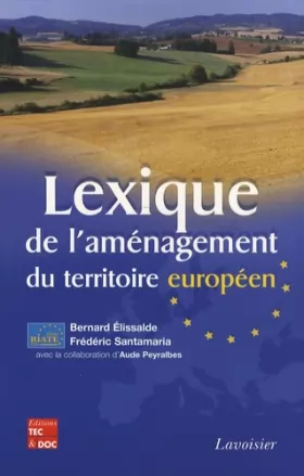 Couverture du produit · Lexique de l'aménagement du territoire européen