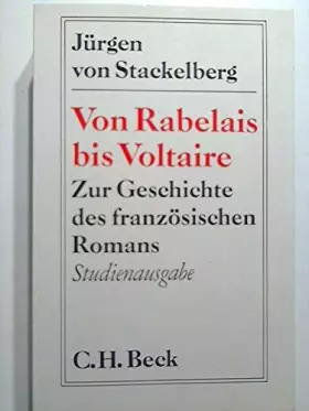 Couverture du produit · von rabelais bis voltaire