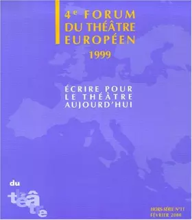 Couverture du produit · Revue du théâtre, numéro 11, hors série, février 2000