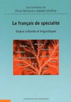 Couverture du produit · Le français de spécialité: Enjeux culturels et linguistiques