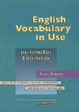 Couverture du produit · English Vocabulary in Use Pre-intermediate and Intermediate