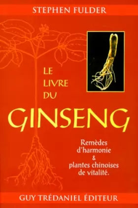 Couverture du produit · Le livre du ginseng