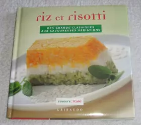 Couverture du produit · RIZ ET RISOTTI SAVEURS D ITALIE