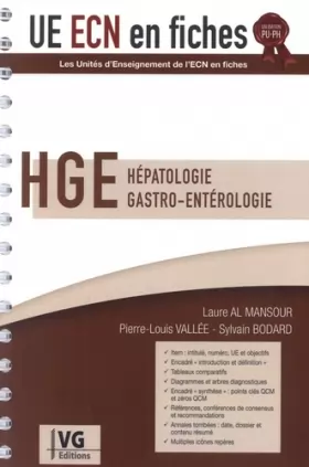 Couverture du produit · HGE Hépatologie - Gastro - Entérologie