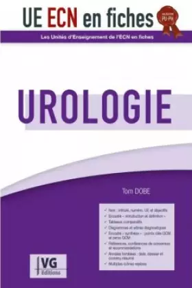 Couverture du produit · Urologie