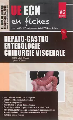 Couverture du produit · Hépato-Gastroentérologie Chirurgie viscérale