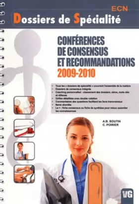 Couverture du produit · Conférences de consensus et recommandations 2009-2010