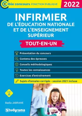 Couverture du produit · Infirmier de l'éducation nationale et de l'enseignement supérieur: 2022