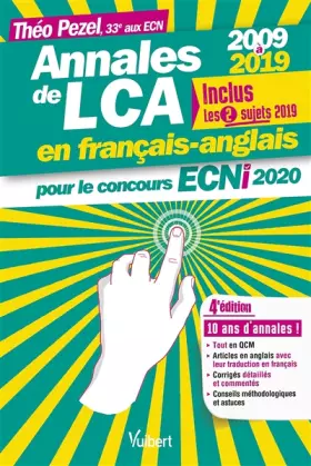 Couverture du produit · Annales de LCA en français-anglais pour le concours ECNi 2020: 2009 - 2019 : Inclus les 2 sujets 2019
