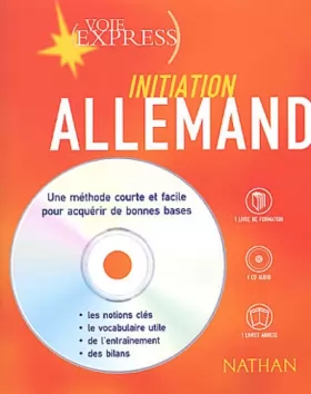 Couverture du produit · Allemand : Initiation (2 livres + 1 CD audio)