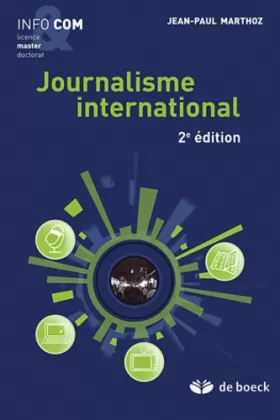 Couverture du produit · Journalisme international