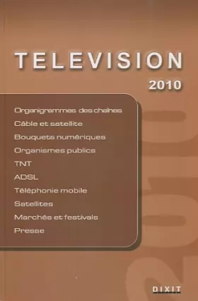 Couverture du produit · Télévision 2010