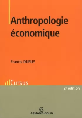 Couverture du produit · Anthropologie économique