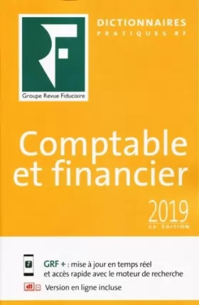 Couverture du produit · Dictionnaire Comptable et Financier 2019