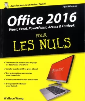 Couverture du produit · Office 2016 pour les Nuls grand format