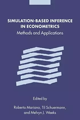 Couverture du produit · Simulation-based Inference in Econometrics: Methods and Applications