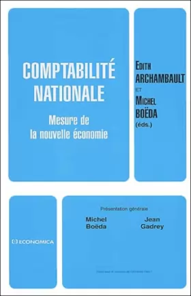 Couverture du produit · Comptabilité national : Mesure de la nouvelle économie