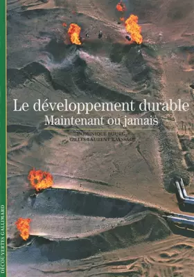 Couverture du produit · Le développement durable: Maintenant ou jamais