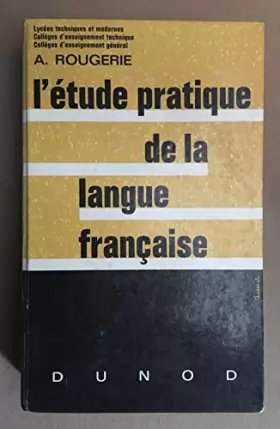 Couverture du produit · L'Étude pratique de la langue française