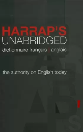 Couverture du produit · Harrap's Unabridged Francais Anglais Tome 2 Ne