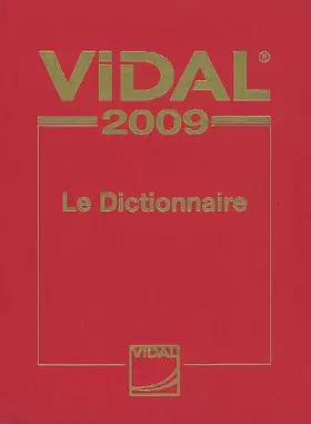 Couverture du produit · Vidal: Le Dictionnaire