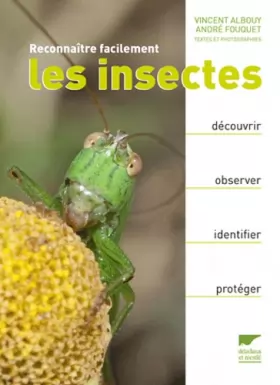 Couverture du produit · Reconnaître facilement les insectes. Découvrir, observer, identifier, protéger