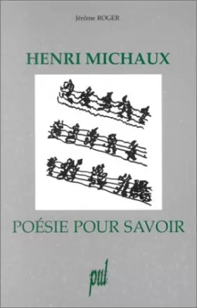 Couverture du produit · Henri Michaux : poésie pour savoir