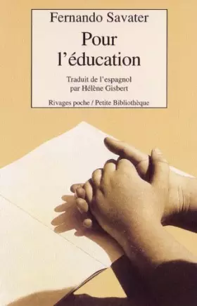Couverture du produit · Pour l'éducation