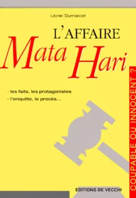 Couverture du produit · L'affaire Mata-Hari