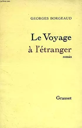 Couverture du produit · Le voyage à l'étranger