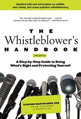 Couverture du produit · The New Whistleblower's Handbook: A Step-by-Step Guide to Doing What's Right and Protecting Yourself