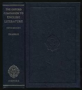 Couverture du produit · The Oxford Companion to English Literature