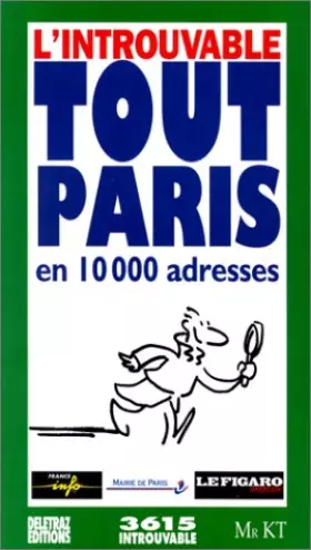 Couverture du produit · Tout paris en 10 000 adresses