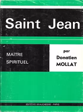 Couverture du produit · Broché - Saint jean maître spirituel