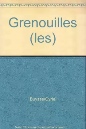 Couverture du produit · Grenouilles (les)