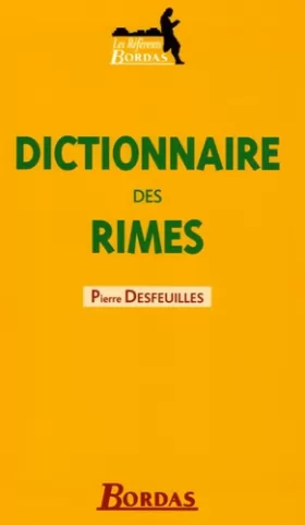 Couverture du produit · DICTIONNAIRE BORDAS DES RIMES 05 (Ancienne Edition)
